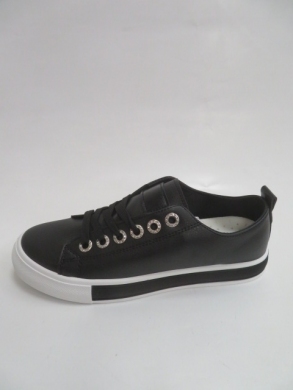 Tenisówki damskie (36-41) BK57 BLACK