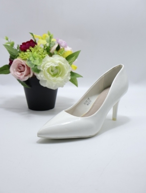 Czółenki damskie na obcasie (36-41) XJK03 WHITE