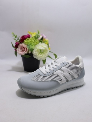 Buty sportowe damskie na płaskim (36-41) 6778 BLUE