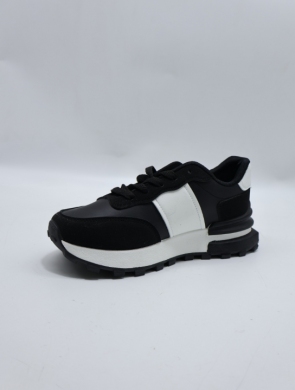 Buty sportowe damskie na płaskim (36-41) HZ310 BLACK