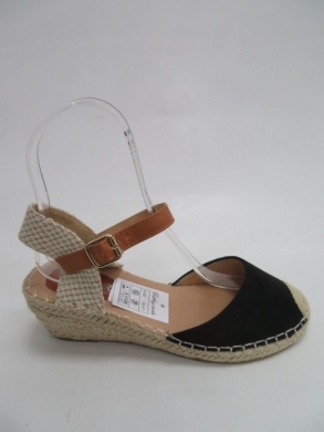 Sandały Damskie na koturnie (36-41) ZZ-11 BLACK