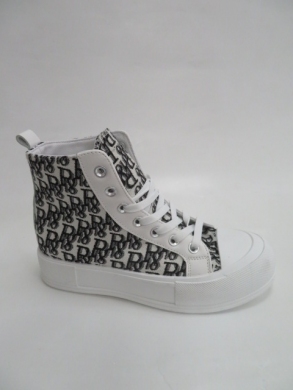 Trampki damskie na płaskim (36-41) R940 WHITE