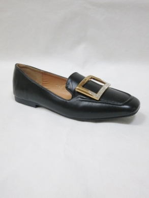 Mokasyny damskie na płaskim (36-41) T548 BLACK