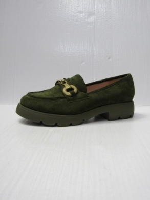 Mokasyny damskie na płaskim (36-41) 8716 GREEN