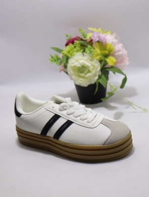Buty sportowe damskie na płaskim (36-41) 24001 BLACK