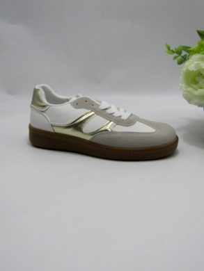 Buty sportowe damskie na płaskim (36-41) C-445 GOLD