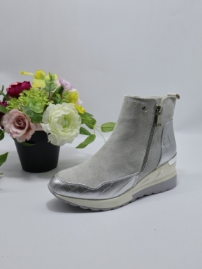 Botki damskie na koturnie (36-41) 5721 GREY