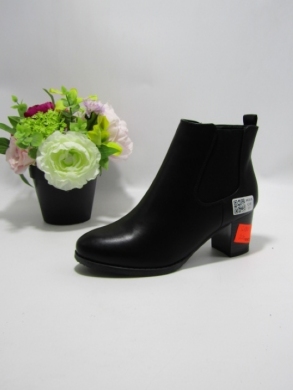 Botki damskie ocieplane na obcasie (36-41) S1801PU