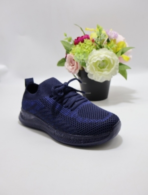Buty sportowe damskie na płaskim (37-42) S2529 NAVY