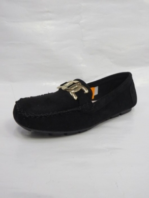 Mokasyny damskie na płaskim (36-41) 0580 BLACK