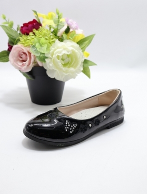Baleriny dziewczęce (28-35) XJY3022 BLACK