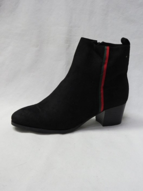 Botki damskie ocieplane na obcasie (36-41) SG-587 BLACK