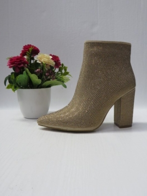 Botki damskie na obcasie (36-41) 6877 BEIGE