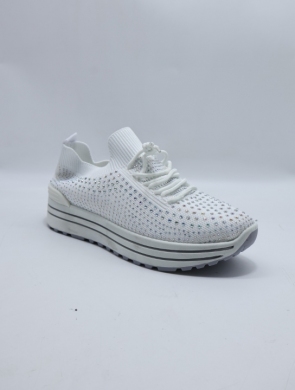 Buty sportowe damskie na płaskim (36-41) TA-270 WHITE