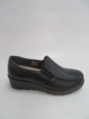 Półbuty damskie na płaskim (36-41) 9T9013 BLACK