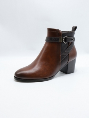 Botki damskie ocieplane na obcasie (36-41) YCC-25 BROWN