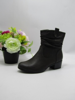 Botki damskie ocieplane na obcasie (36-41) 8681-5