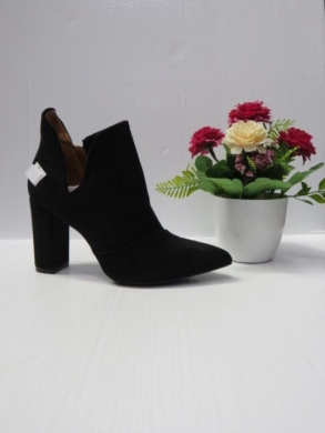 Botki damskie na obcasie (36-41) A8703 BLACK