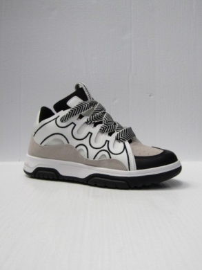 Buty sportowe damskie na płaskim (36-41) 8-59 BLACK