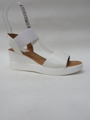 Sandały damskie na koturnie (36-41) YO-940 WHITE