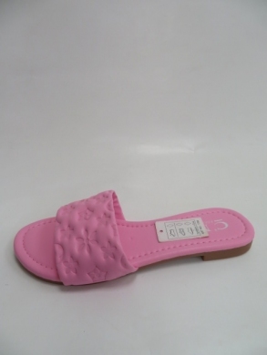 Klapki damskie na płaskim (36-41) 5014 PINK
