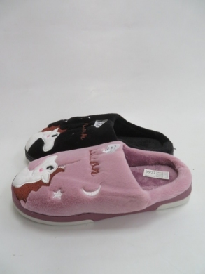 Kapcie damskie ocieplane (36-41) F-11 MIX
