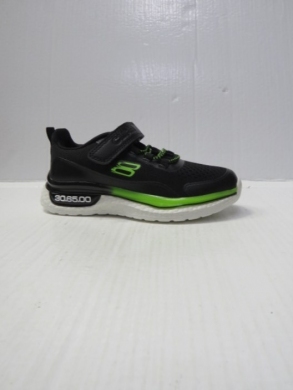 Buty sportowe chłopięce (32-37) EC265 BLACK/GREEN
