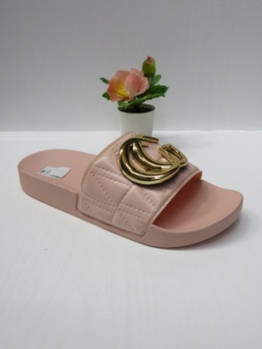 Klapki damskie na płaskim (37-41) 3308-4 BLUSH