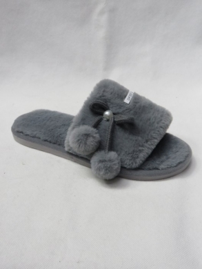 Kapcie damskie ocieplane (36-41) G13 GREY