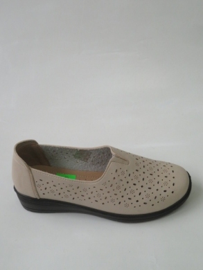 Półbuty damskie na płaskim (36/41-39/43) T2-3 BEIGE