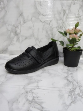Półbuty damskie na koturnie (39-43) DX8121 BLACK