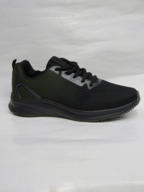Buty sportowe męskie (40-45) S1201-2 BLACK/GREEN