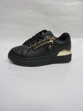 Buty sportowe dziewczęce (30-35) 898-3A BLACK