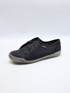 Buty sportowe damskie na płaskim (36-41) 7LL067 BLACK
