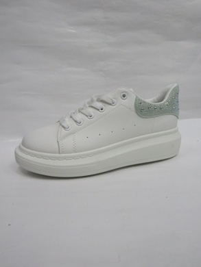 Buty sportowe damskie na płaskim (36-41) BL366 GREEN