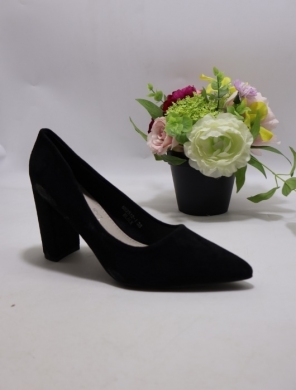 Czółenki damskie na obcasie (36-41) XHH2512-1 BLACK