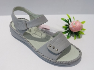 Sandały damskie na płaskim (36-41) SL2203-23 GREY