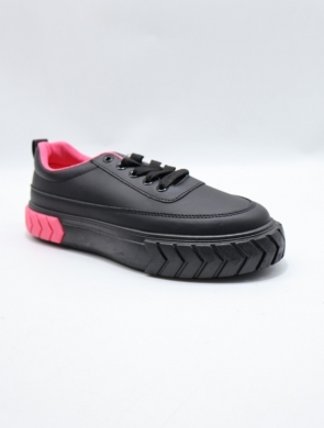 Buty sportowe damskie na płaskim (36-41) UB04 BLACK