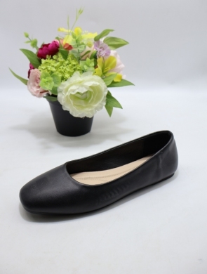 Baleriny damskie (37-42) 3543-1 BLACK
