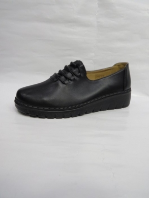 Półbuty damskie na płaskim (36-41) Y07 BLACK