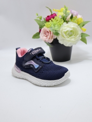 Buty sportowe dziewczęce (26-31) E118 BLUE/PINK