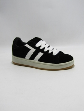 Buty sportowe damskie na płaskim (36-41) BM-1101 BLACK