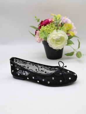 Baleriny damskie (36-41) Y9011 BLACK