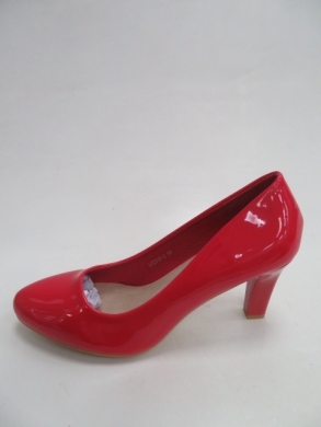 Czółenka damskie na szpilce (36-41) LE-508C RED