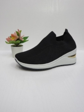 Buty sportowe damskie na koturnie (36-41) ANB-13 BLACK