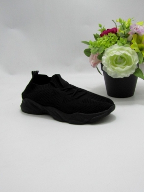 Buty sportowe damskie na płaskim (36-41) TA202 BLACK