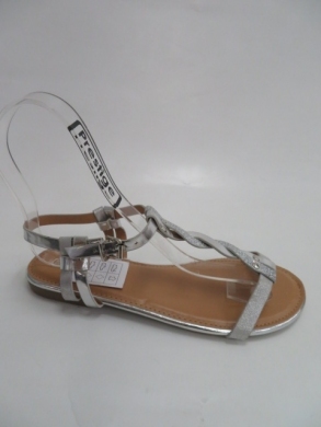 Sandały damskie na płaskim (36-41) 818 SILVER