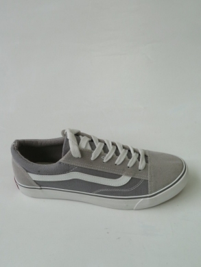 Tenisówki damskie na płaskim (36-41) MB122 GREY