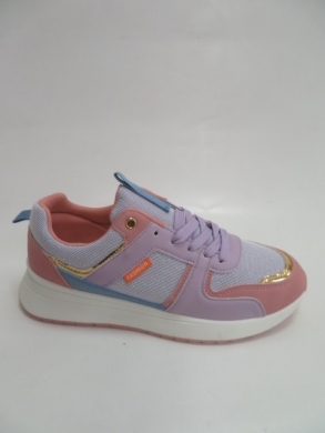 Buty sportowe damskie na koturnie (36-41) A-6 PURPLE