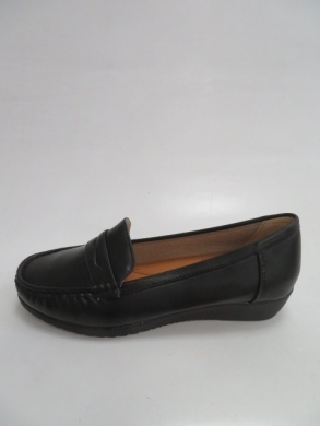 Mokasyny Damskie na koturnie (36-41) F07-1 BLACK
